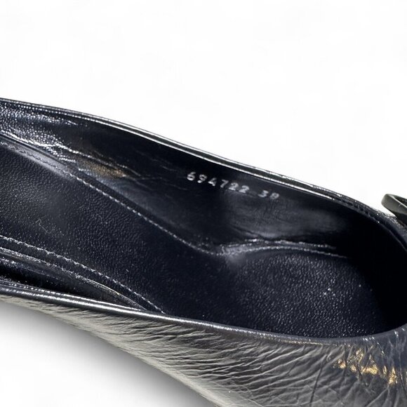 Balenciaga Women's Black Square Knife BB Mule Size 38 NEW IN BOX - Picture 12 of 16